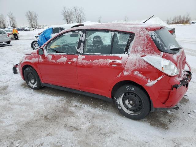 3N1BC1CP7BL461039 - 2011 NISSAN VERSA S RED photo 2