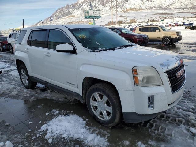 2GKALMEK9F6145720 - 2015 GMC TERRAIN SLE WHITE photo 4