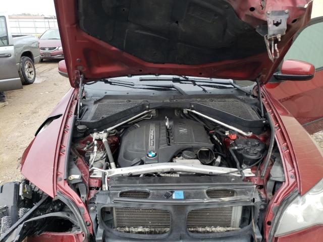 5UXZV4C57CL985373 - 2012 BMW X5 XDRIVE35I BURGUNDY photo 12