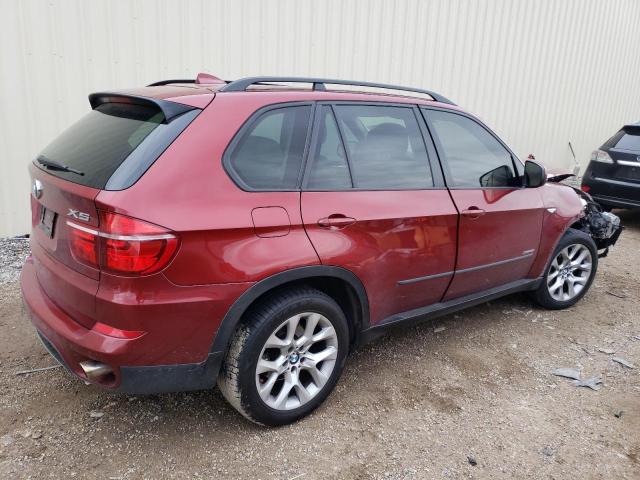 5UXZV4C57CL985373 - 2012 BMW X5 XDRIVE35I BURGUNDY photo 3