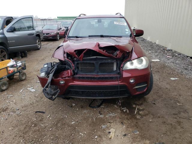 5UXZV4C57CL985373 - 2012 BMW X5 XDRIVE35I BURGUNDY photo 5