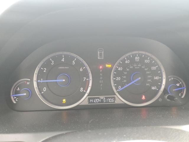 5J6TF3H55DL006078 - 2013 HONDA CROSSTOUR EXL ბურგუნდია ფოტო 9