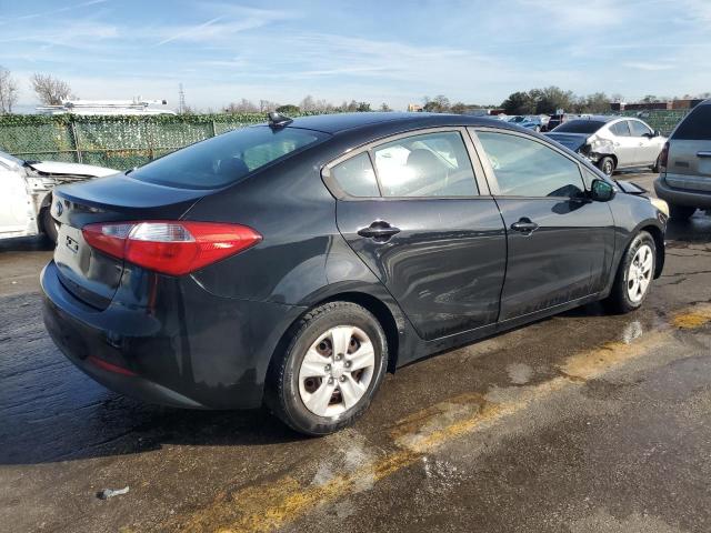 KNAFX4A65F5323811 - 2015 KIA FORTE LX BLACK photo 3