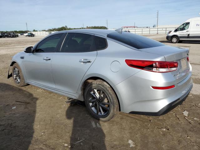 5XXGT4L30KG342293 - 2019 KIA OPTIMA LX SILVER photo 2