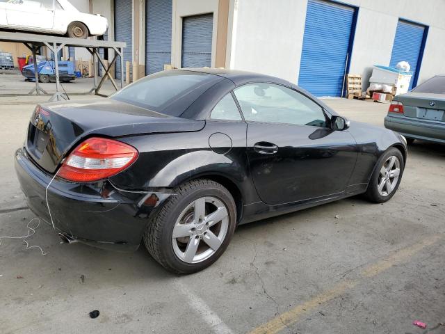 WDBWK54F66F118896 - 2006 MERCEDES-BENZ SLK 280 BLACK photo 3