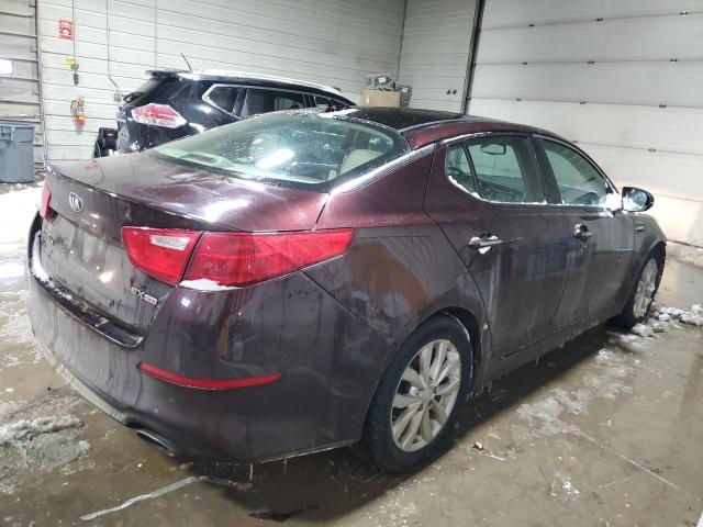 5XXGN4A7XFG476914 - 2015 KIA OPTIMA EX MAROON photo 3