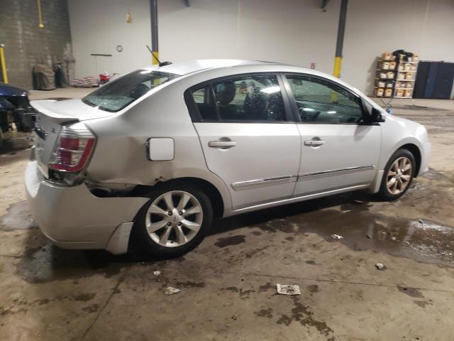 3N1AB6AP2BL653483 - 2011 NISSAN SENTRA 2.0 SILVER photo 3