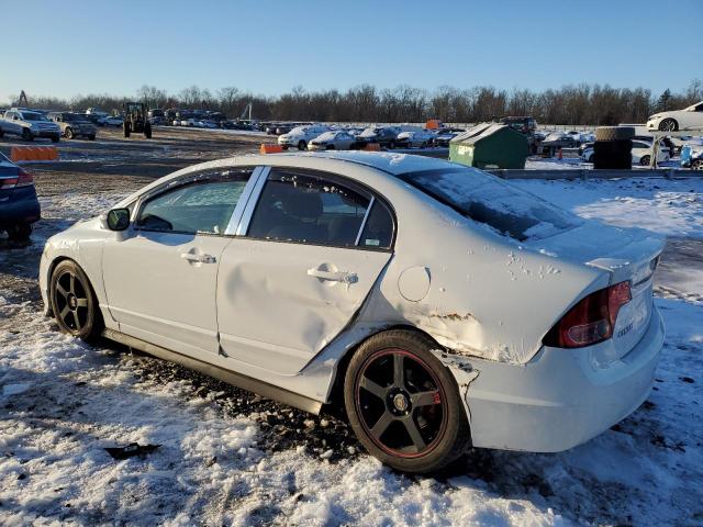 2HGFA16889H536246 - 2009 HONDA CIVIC EX WHITE photo 2