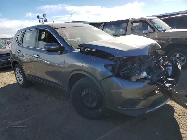 KNMAT2MV8FP532254 - 2015 NISSAN ROGUE S GRAY photo 4