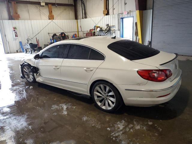 WVWHP7AN1BE707941 - 2011 VOLKSWAGEN CC LUXURY WHITE photo 2