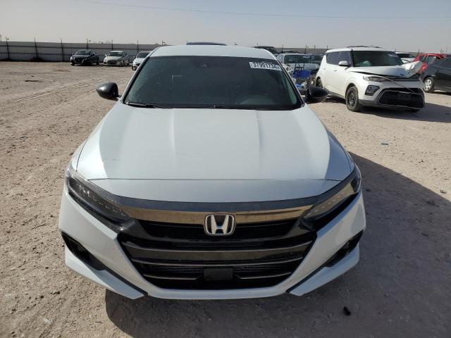 1HGCV1F31NA089411 - 2022 HONDA ACCORD SPORT WHITE photo 5