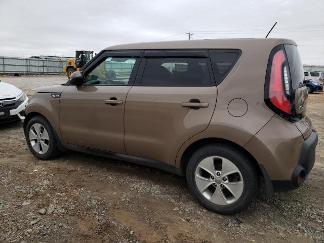 KNDJN2A25G7251003 - 2016 KIA SOUL TAN photo 2