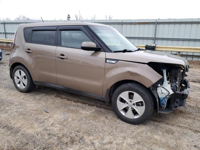 KNDJN2A25G7251003 - 2016 KIA SOUL TAN photo 4