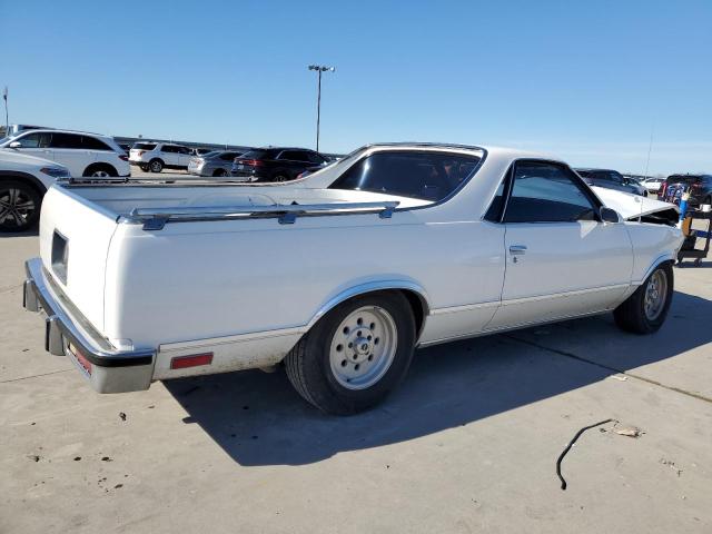 3GCCW80H3HS901755 - 1987 CHEVROLET EL CAMINO WHITE photo 3