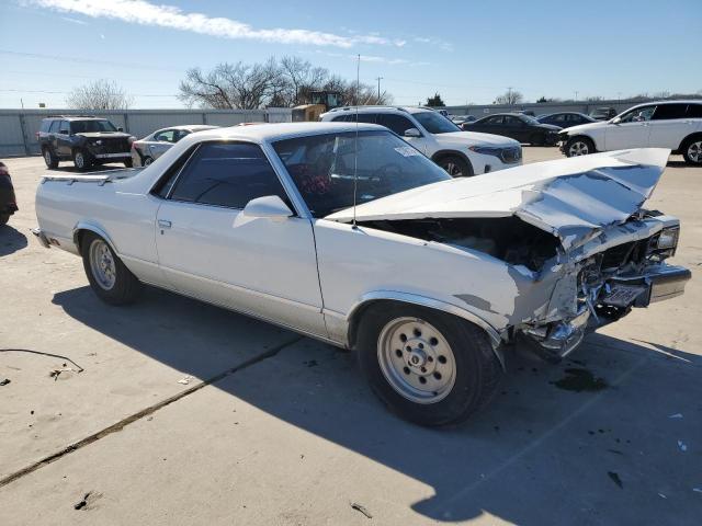 3GCCW80H3HS901755 - 1987 CHEVROLET EL CAMINO WHITE photo 4