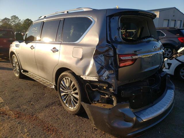 JN8AZ2NF0K9689575 - 2019 INFINITI QX80 LUXE GRAY photo 2