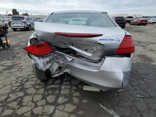 1HGCM56347A168441 - 2007 HONDA ACCORD SE SILVER photo 6