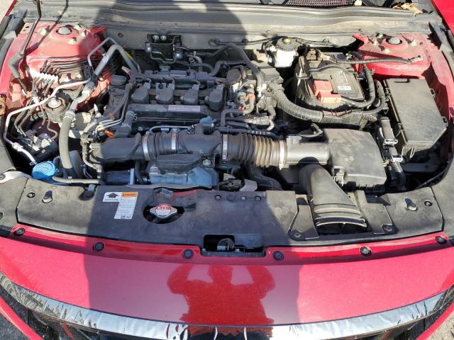 1HGCV1F32KA152995 - 2019 HONDA ACCORD SPORT RED photo 11