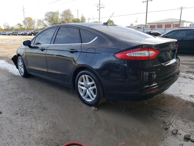 3FA6P0H79ER334774 - 2014 FORD FUSION SE BLACK photo 2