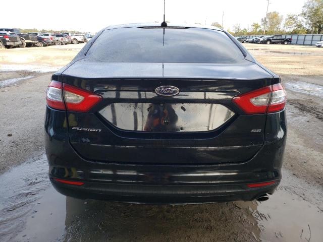 3FA6P0H79ER334774 - 2014 FORD FUSION SE BLACK photo 6