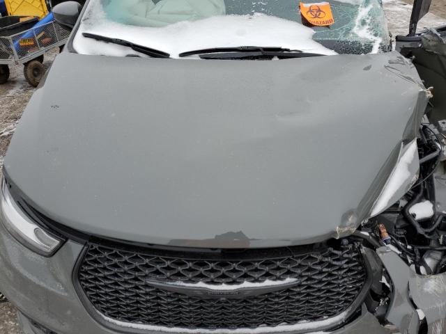 2C4RC3BG6PR600483 - 2023 CHRYSLER PACIFICA TOURING L GRAY photo 12