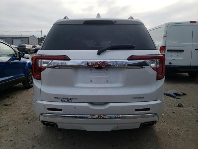 1GKKNXLSXPZ125422 - 2023 GMC ACADIA DENALI WHITE photo 6