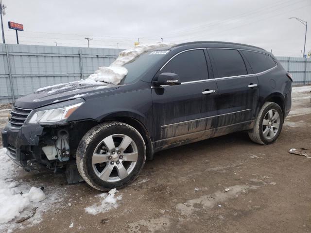 1GNKRJKD5FJ287835 - 2015 CHEVROLET TRAVERSE LTZ BLACK photo 1