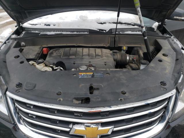 1GNKRJKD5FJ287835 - 2015 CHEVROLET TRAVERSE LTZ BLACK photo 12