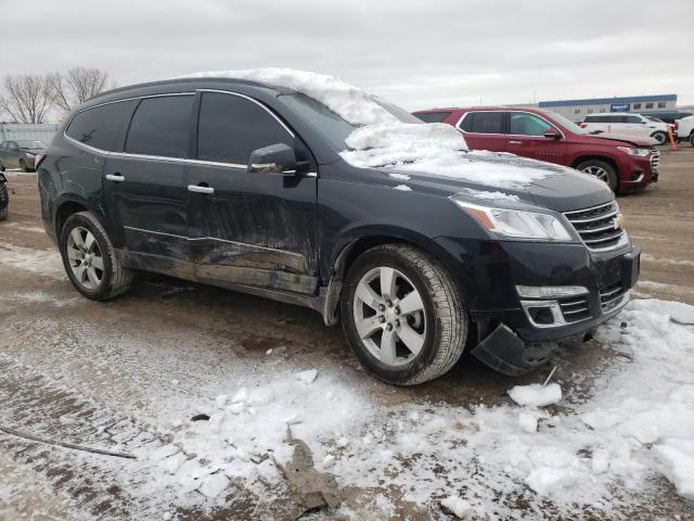 1GNKRJKD5FJ287835 - 2015 CHEVROLET TRAVERSE LTZ BLACK photo 4