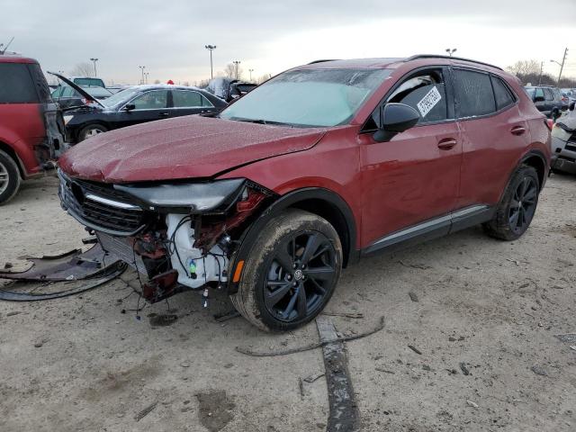 LRBFZPR4XND113838 - 2022 BUICK ENVISION ESSENCE BURGUNDY photo 1