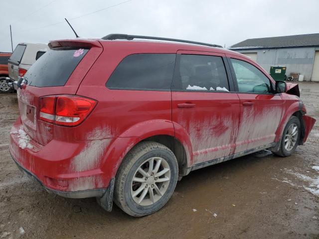 3C4PDCBG5DT517866 - 2013 DODGE JOURNEY SXT RED photo 3