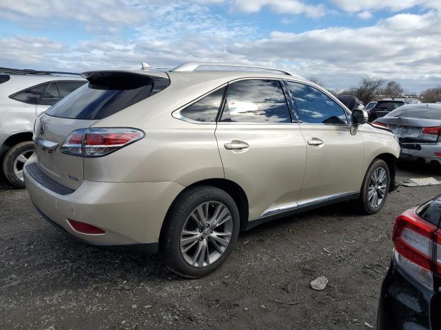 JTJBC1BAXD2440214 - 2013 LEXUS RX 450 GOLD photo 3