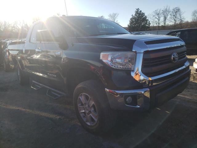 5TFUW5F13FX429405 - 2015 TOYOTA TUNDRA DOUBLE CAB SR/SR5 BLACK photo 4