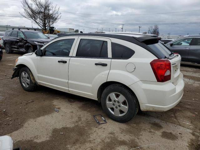 1B3HB28A89D108377 - 2009 DODGE CALIBER SE WHITE photo 2