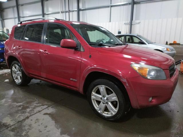 JTMBK32V566004550 - 2006 TOYOTA RAV4 SPORT RED photo 4