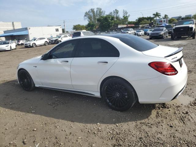 55SWF4JB5GU154231 - 2016 MERCEDES-BENZ C 300 WHITE photo 2