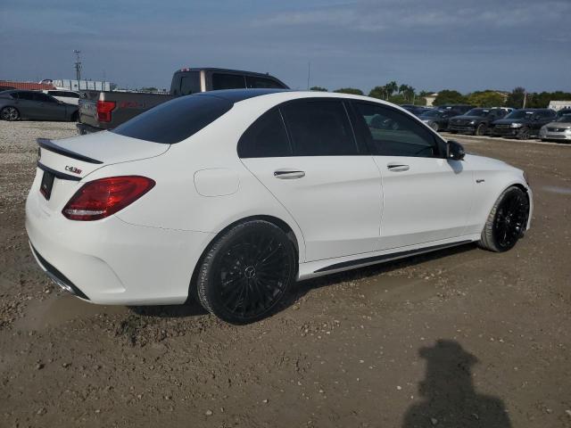 55SWF4JB5GU154231 - 2016 MERCEDES-BENZ C 300 WHITE photo 3