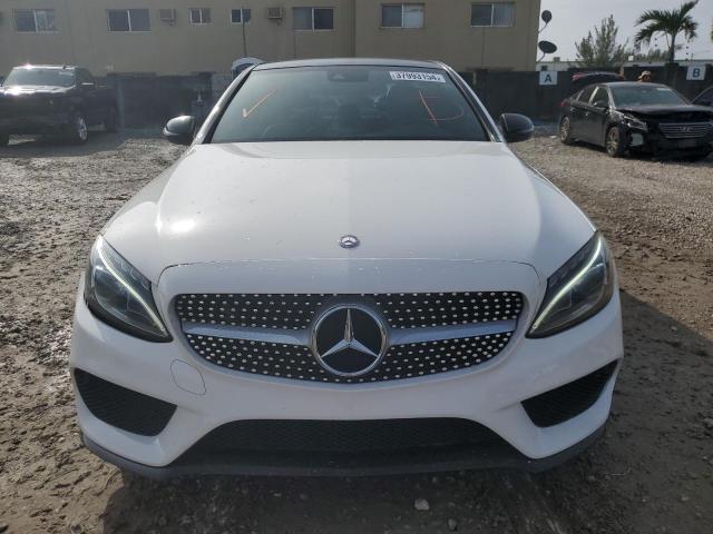 55SWF4JB5GU154231 - 2016 MERCEDES-BENZ C 300 WHITE photo 5