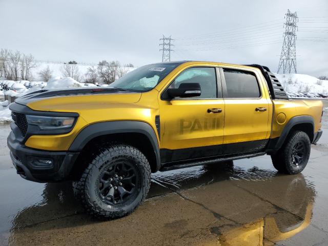 1C6SRFU93MN685217 - 2021 RAM 1500 TRX YELLOW photo 1