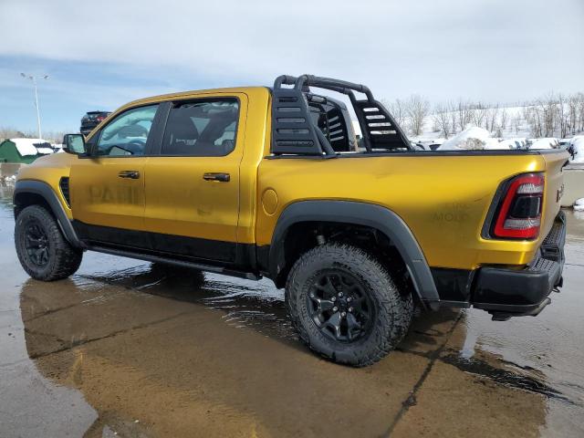 1C6SRFU93MN685217 - 2021 RAM 1500 TRX YELLOW photo 2