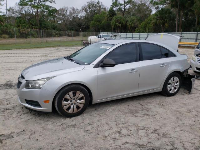 1G1PA5SH6E7440968 - 2014 CHEVROLET CRUZE LS SILVER photo 1