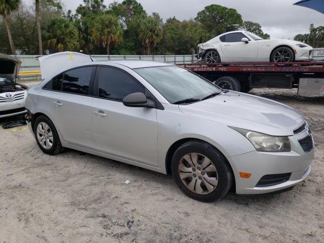 1G1PA5SH6E7440968 - 2014 CHEVROLET CRUZE LS SILVER photo 4