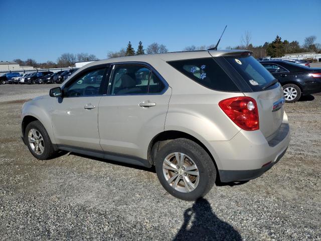 2GNALBEC4B1147835 - 2011 CHEVROLET EQUINOX LS TAN photo 2