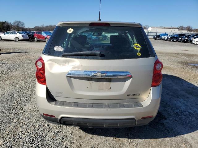 2GNALBEC4B1147835 - 2011 CHEVROLET EQUINOX LS TAN photo 6