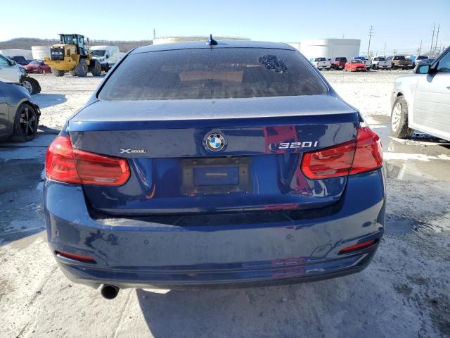 WBA8E5G37HNU44893 - 2017 BMW 320 XI BLUE photo 6