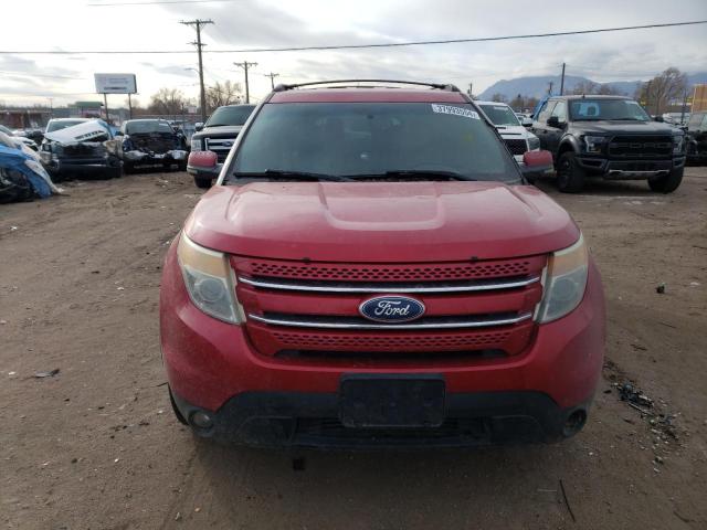 1FMHK7F80BGA18409 - 2011 FORD EXPLORER LIMITED RED photo 5