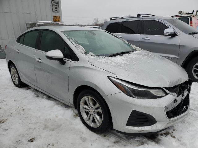 1G1BE5SM0K7134341 - 2019 CHEVROLET CRUZE LT SILVER photo 4