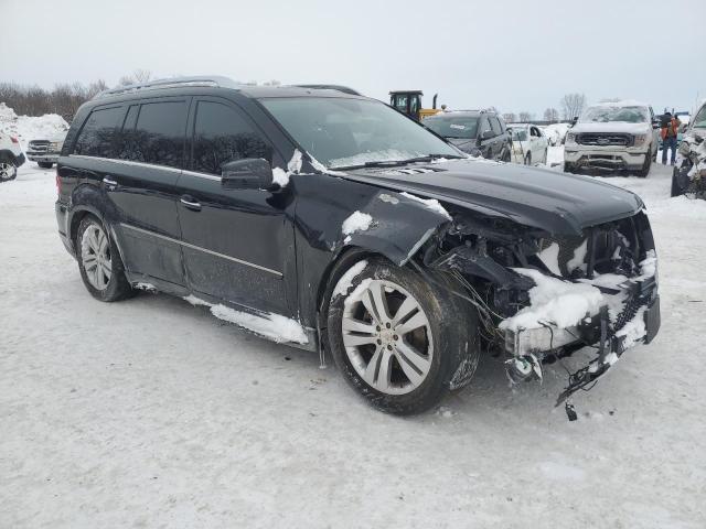 4JGBF7BE3BA654704 - 2011 MERCEDES-BENZ GL 450 4MATIC BLACK photo 4