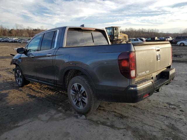 5FPYK3F79JB015772 - 2018 HONDA RIDGELINE RTL GRAY photo 2