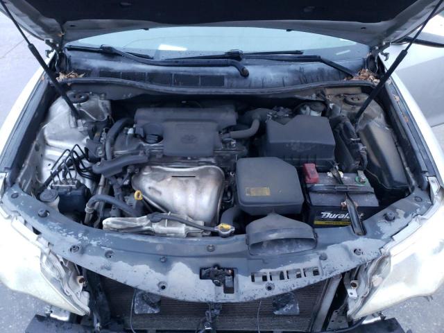 4T4BF1FKXCR203739 - 2012 TOYOTA CAMRY BASE SILVER photo 11